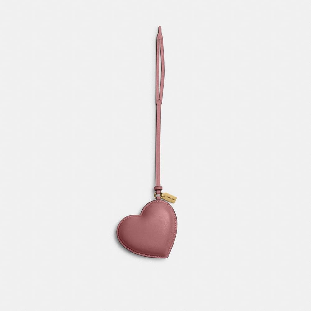 Heart Puffy Bag Charm