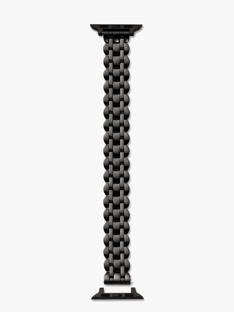 Black Scallop Link Stainless Steel Bracelet 38/40mm Band For Apple Watch®