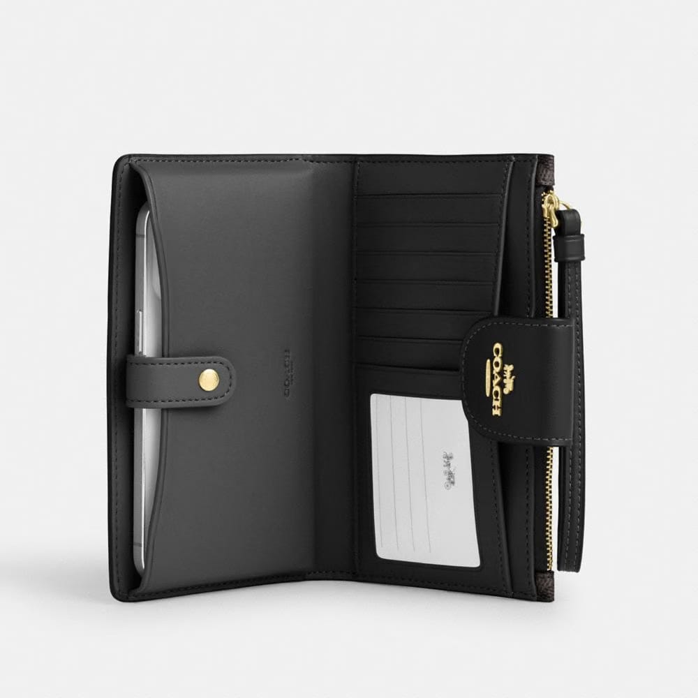 Phone Wallet In Signature Canvas