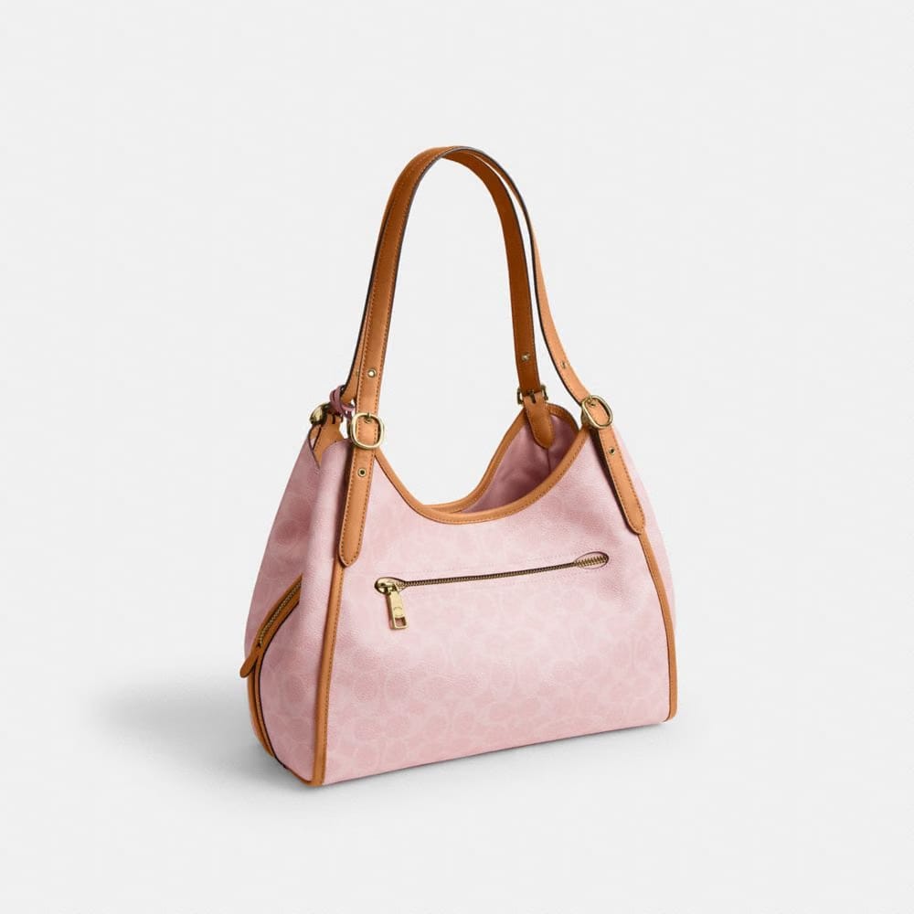 Erin Shoulder Bag In Signature Canvas With Charms