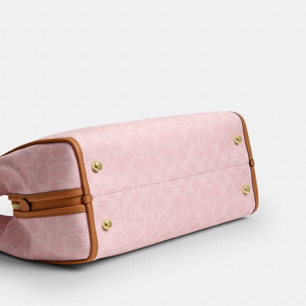 Erin Shoulder Bag In Signature Canvas With Charms