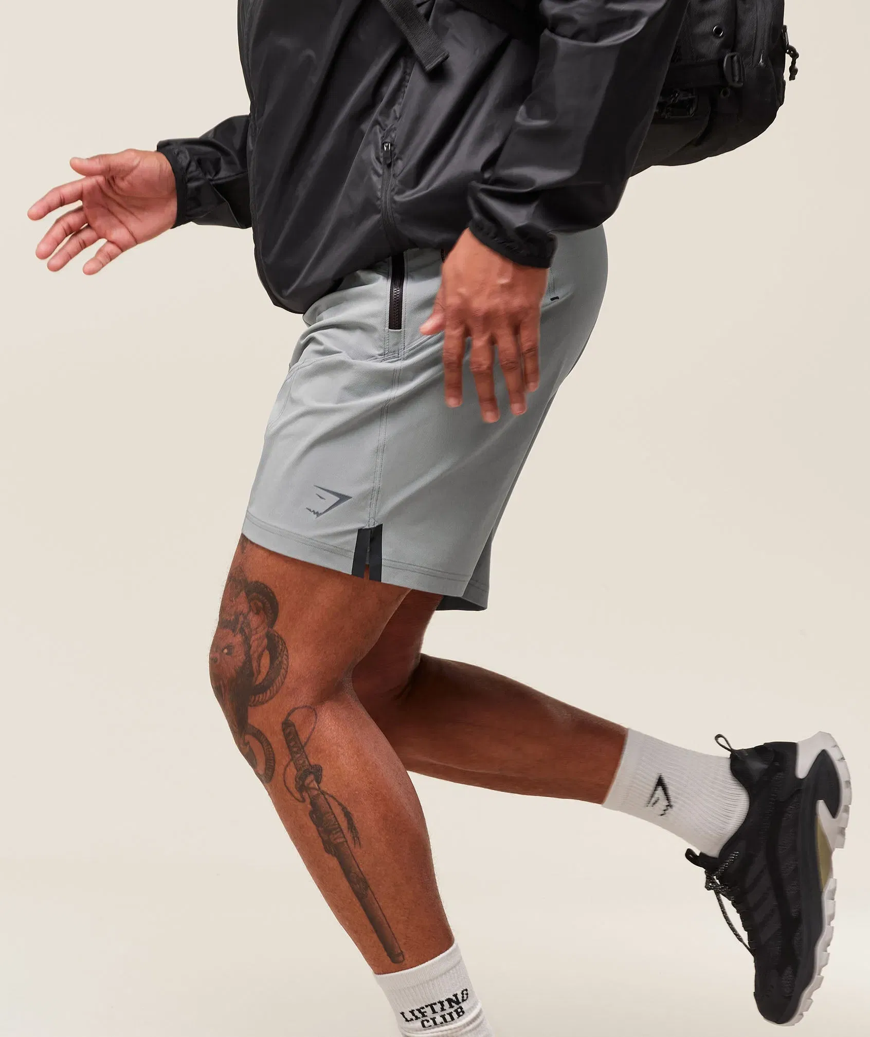 Gymshark Tactical 6" Short - Smokey Grey