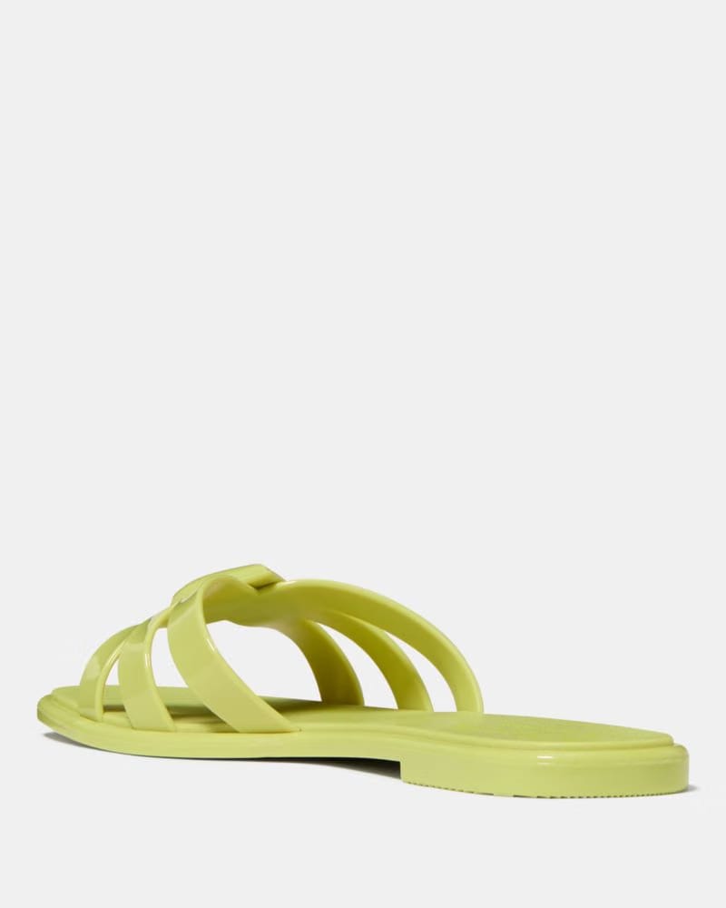 Sculpted Spade Jelly Sandal