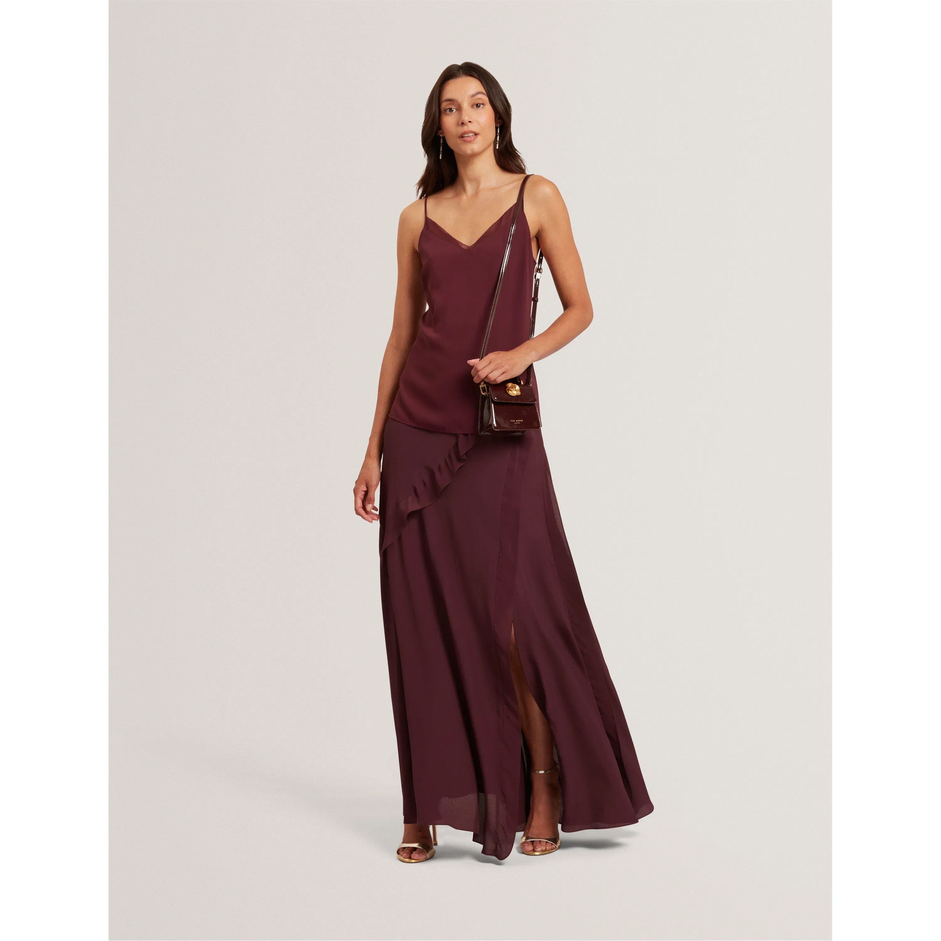 Frill Maxi Skirt