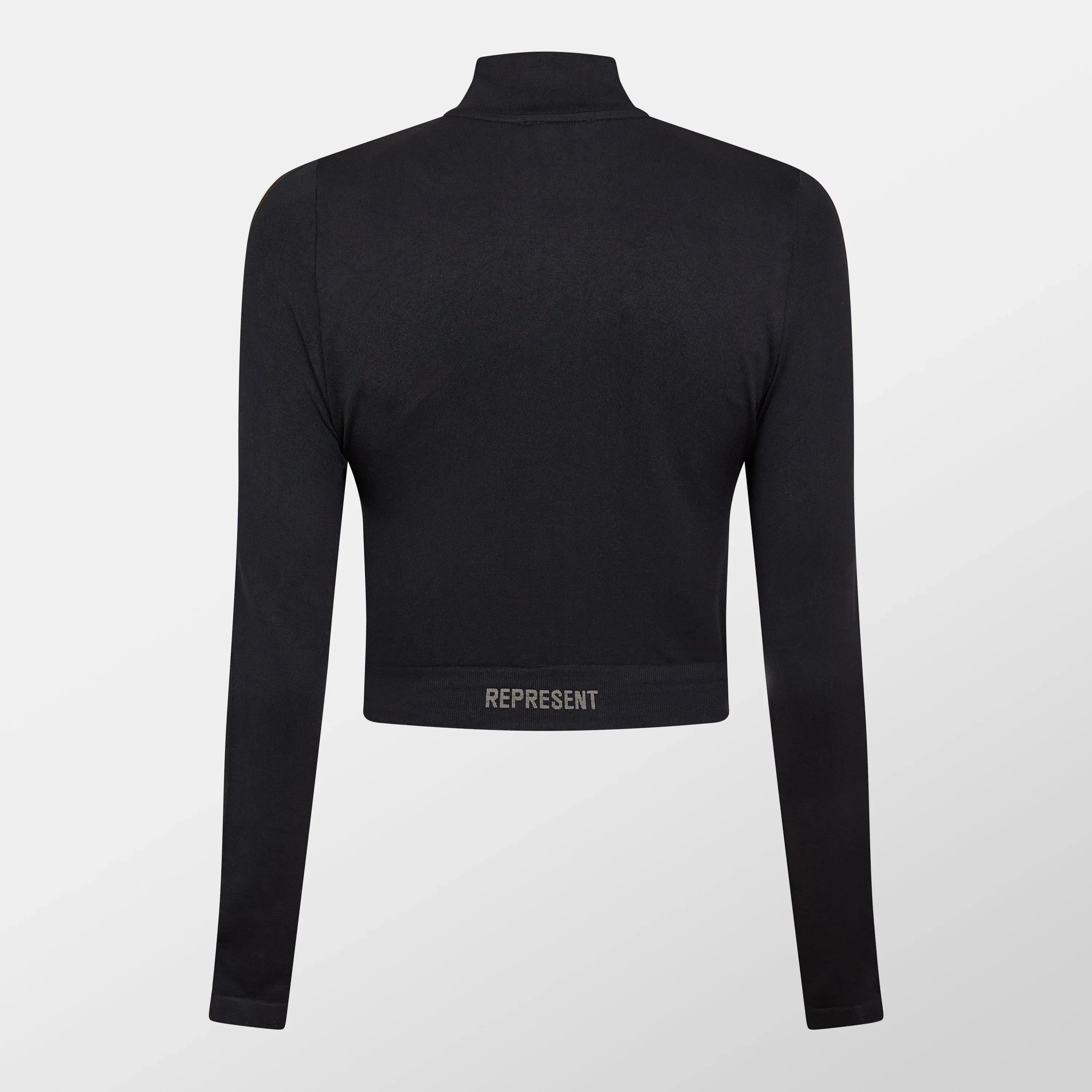 Seamless Zip Long Sleeve Full Zip Performance Running Jacket
