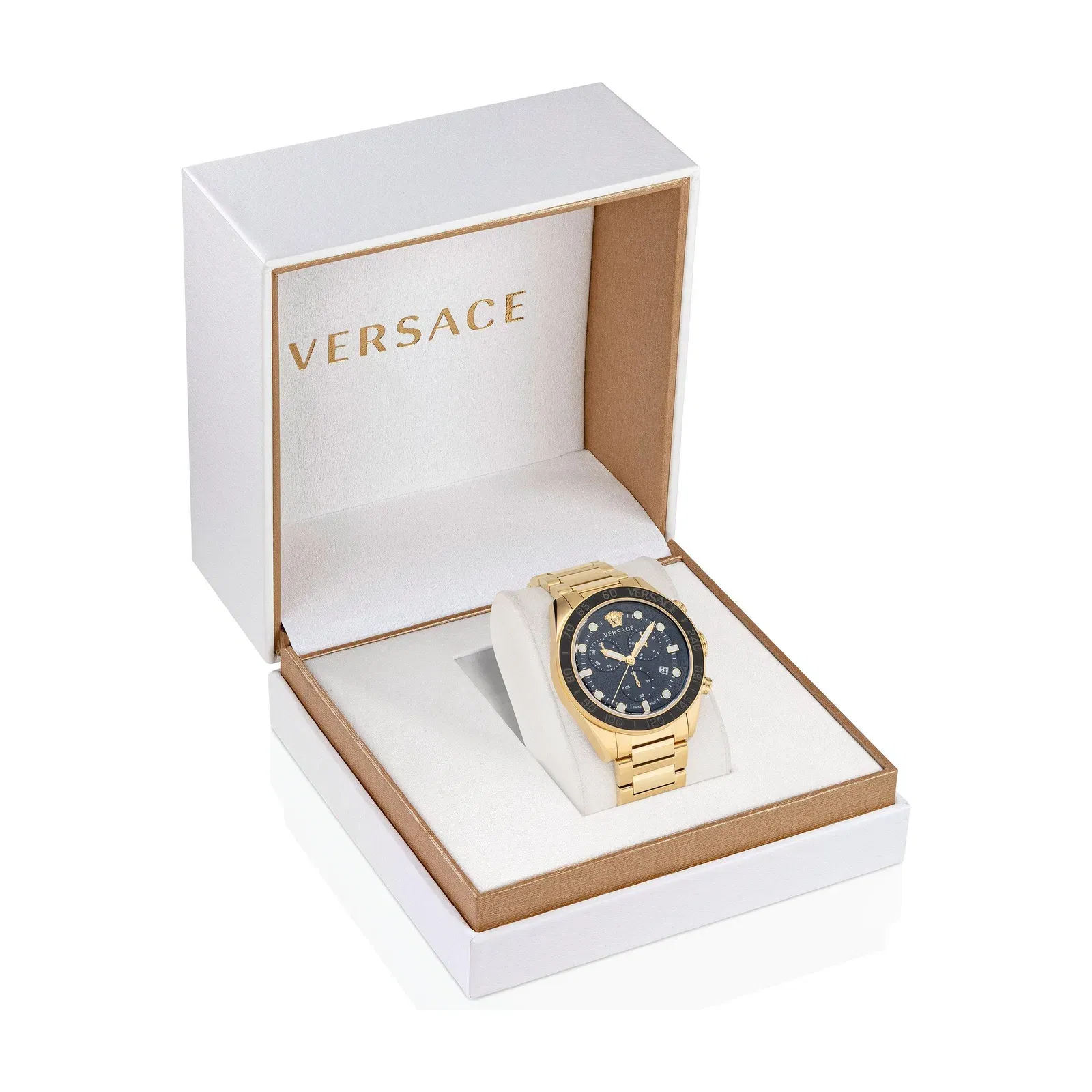 Greca Dome Quartz Analogue Watch