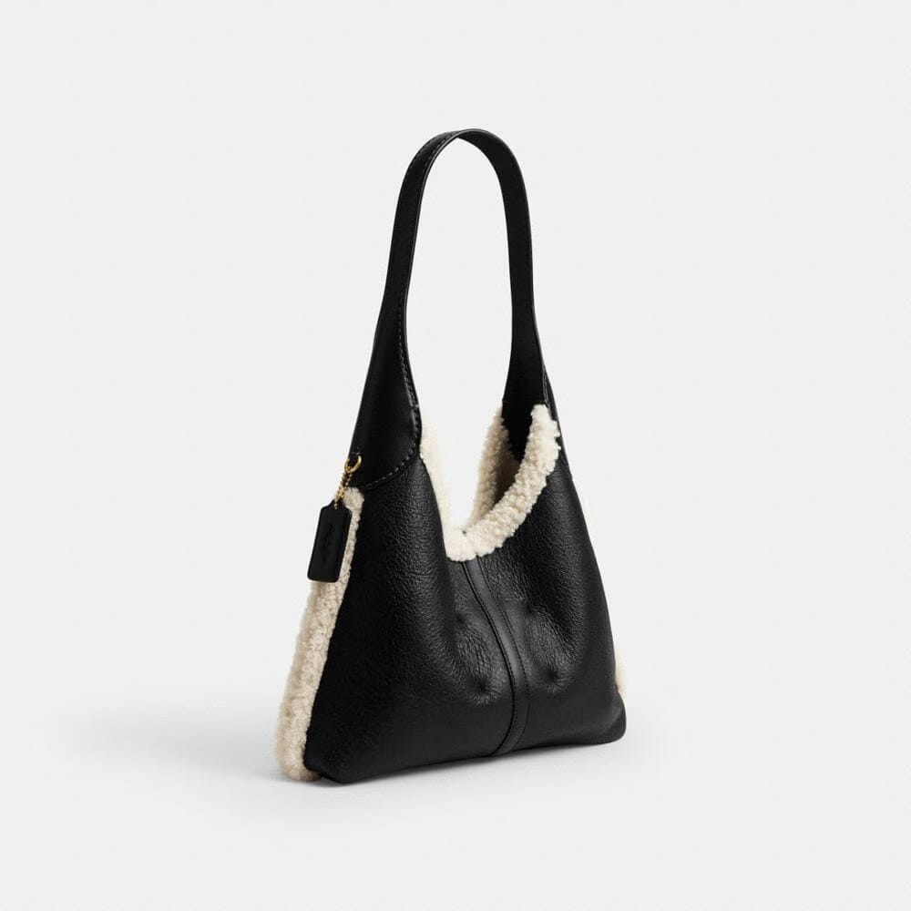 Brooklyn Shoulder Bag 28 In Shearling