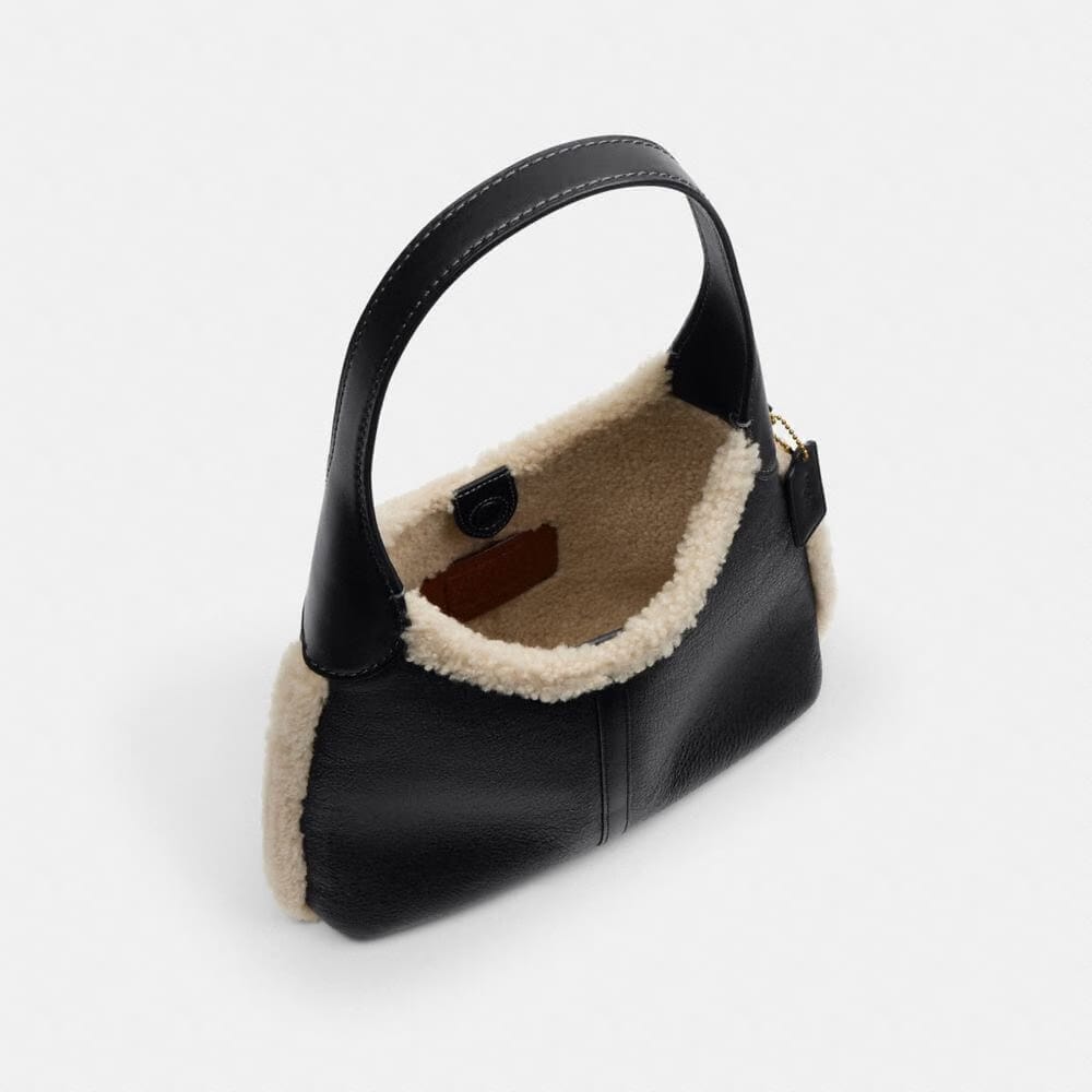Brooklyn Shoulder Bag 28 In Shearling