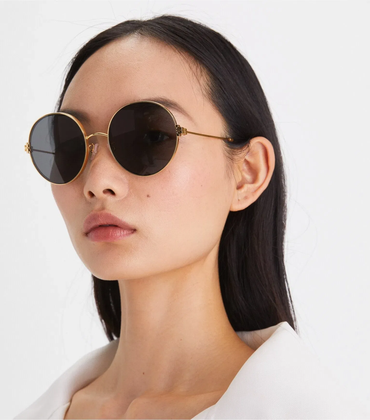 Eleanor Metal Round Sunglasses