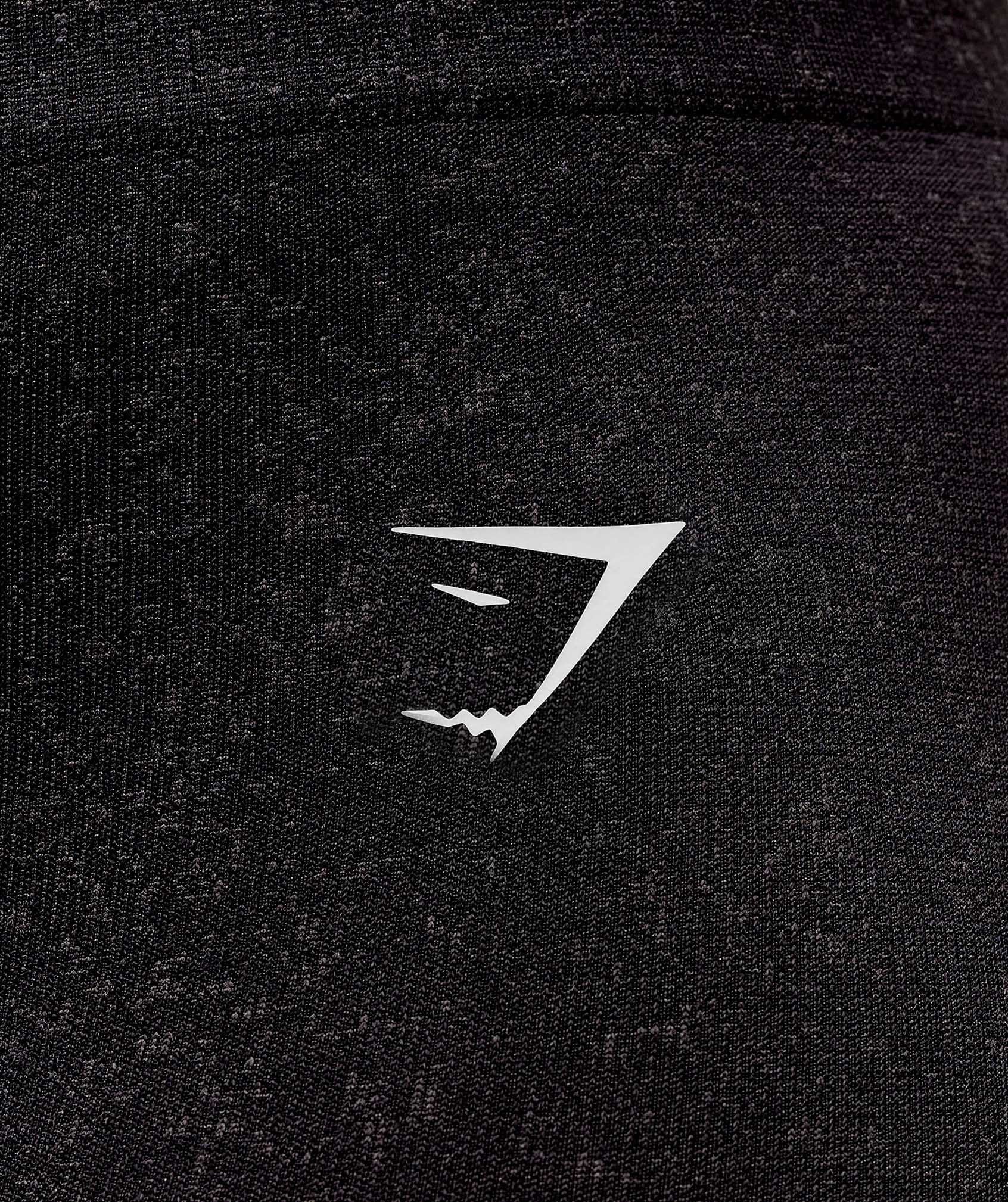 Gymshark Adapt Fleck Seamless Shorts - Black/Smokey Grey