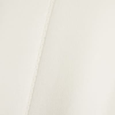 Cream Knitted Tipped Top
