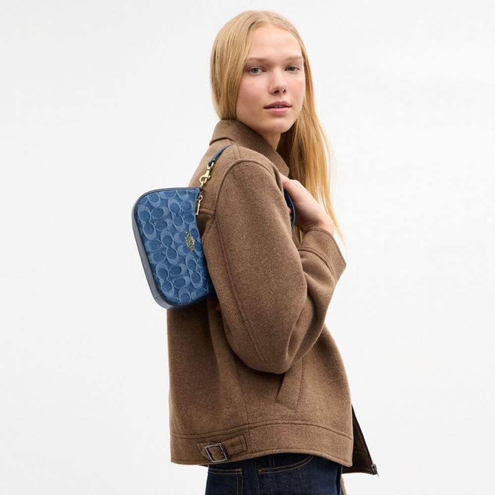 Teri Mini Crossbody Bag In Signature Denim