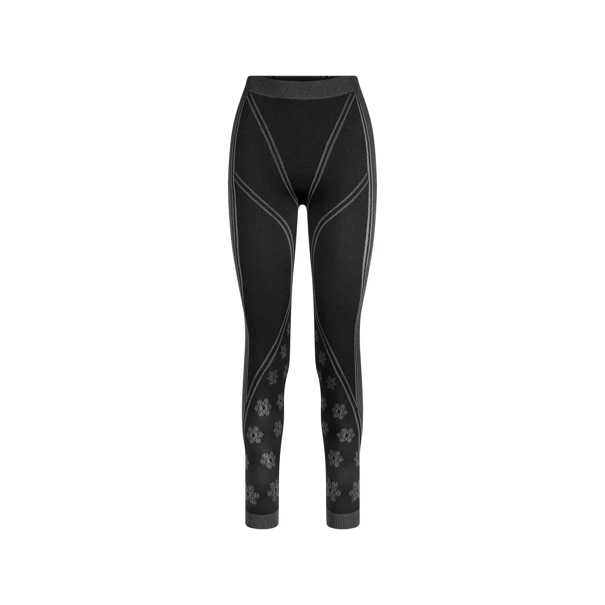 SKIMS FIRST LAYERS LEGGING | OBSIDIAN WINTER FAIR ISLE