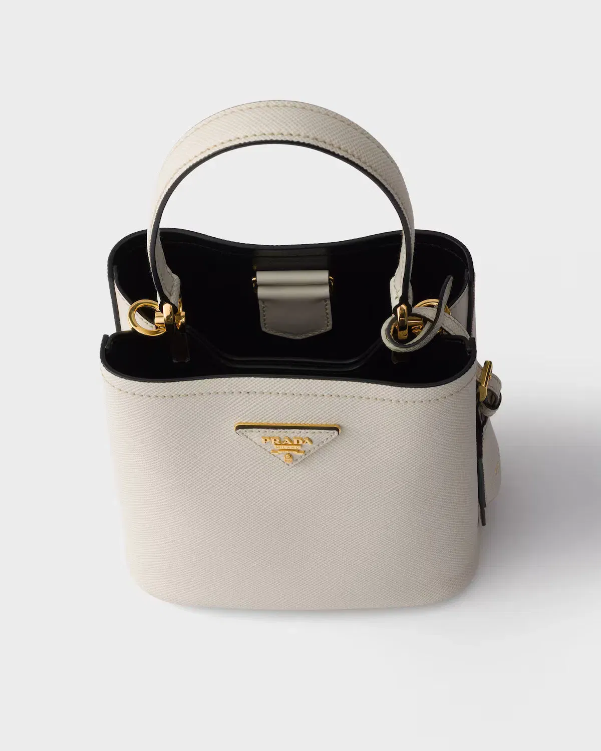 Prada Panier Saffiano Leather Mini Bag