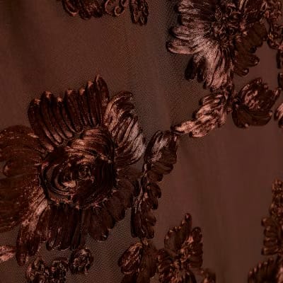 Brown Floral Cornelli Maxi Skirt