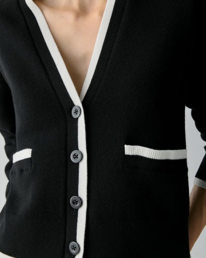 V-neck Cardigan