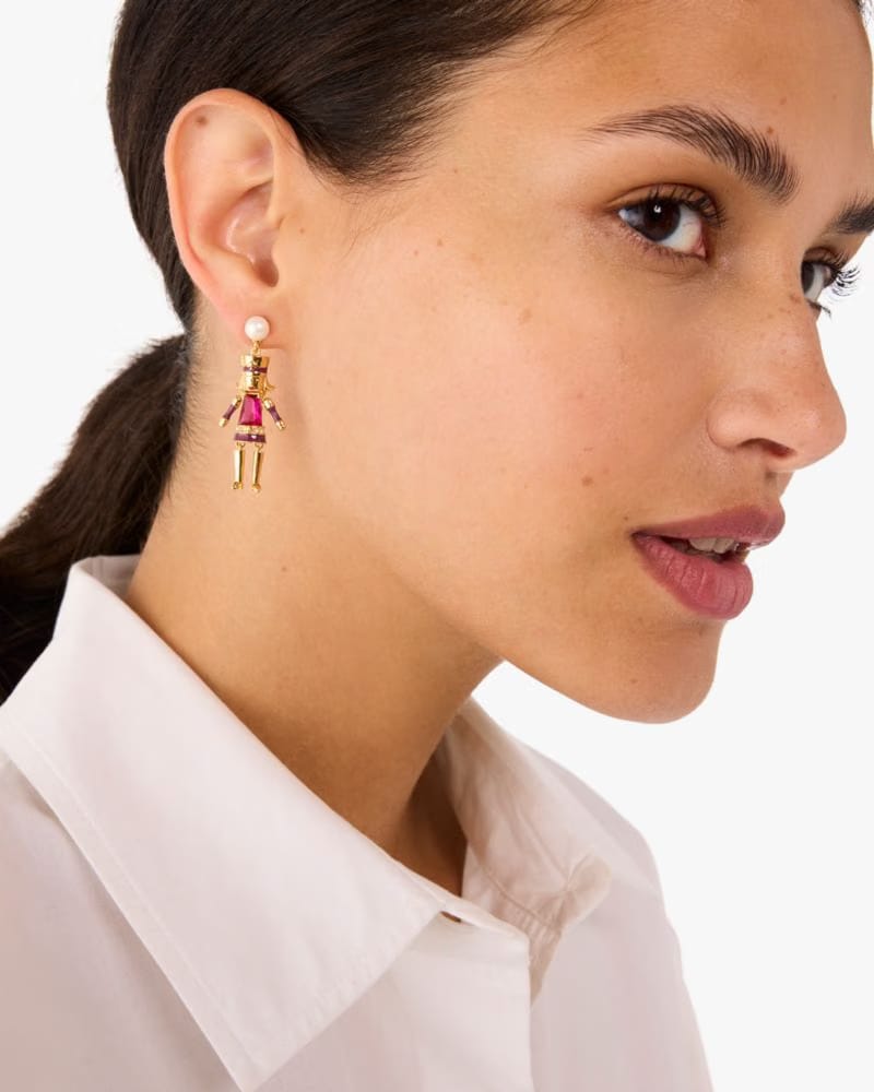 Oh What Fun Nutcracker Earrings