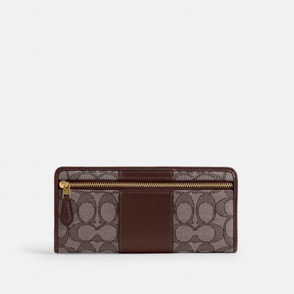 Essential Slim Wallet In Signature Jacquard