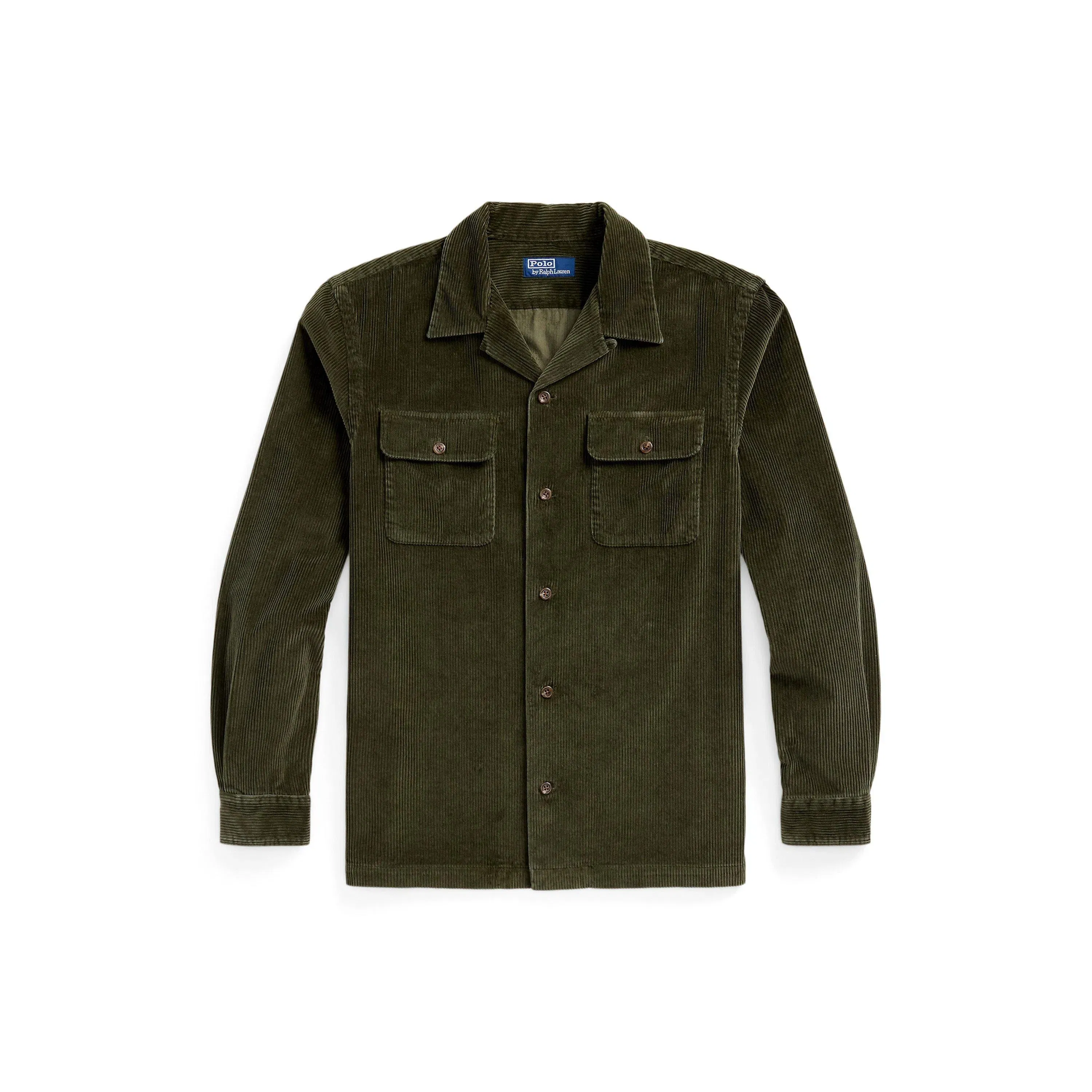 Wide-Wale Cord Overshirt