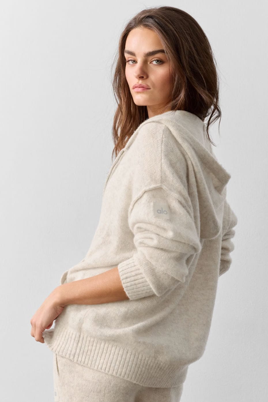 Wool Cashmere New Class Full Zip Hoodie