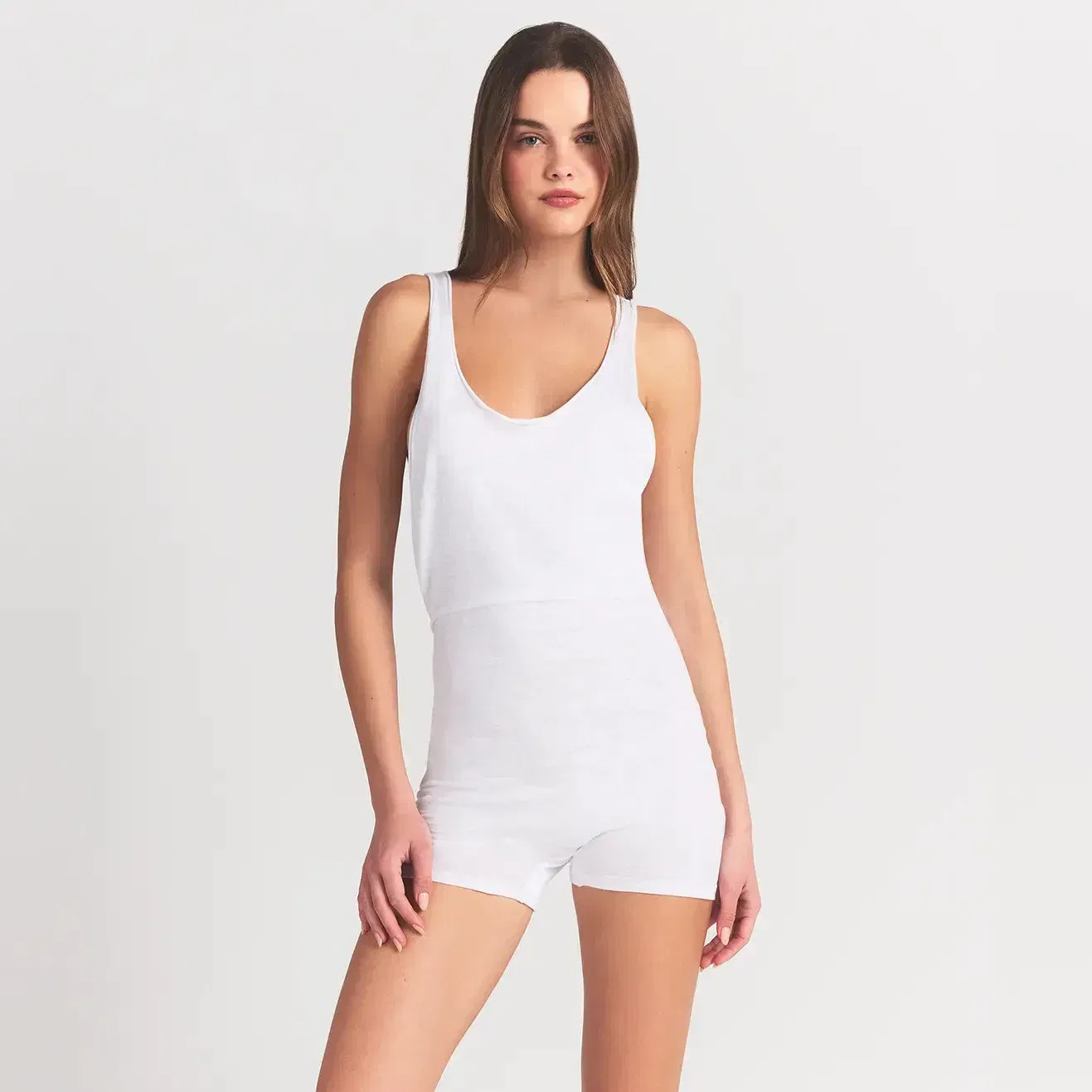 WORN IN JERSEY HEART ONESIE | SNOW