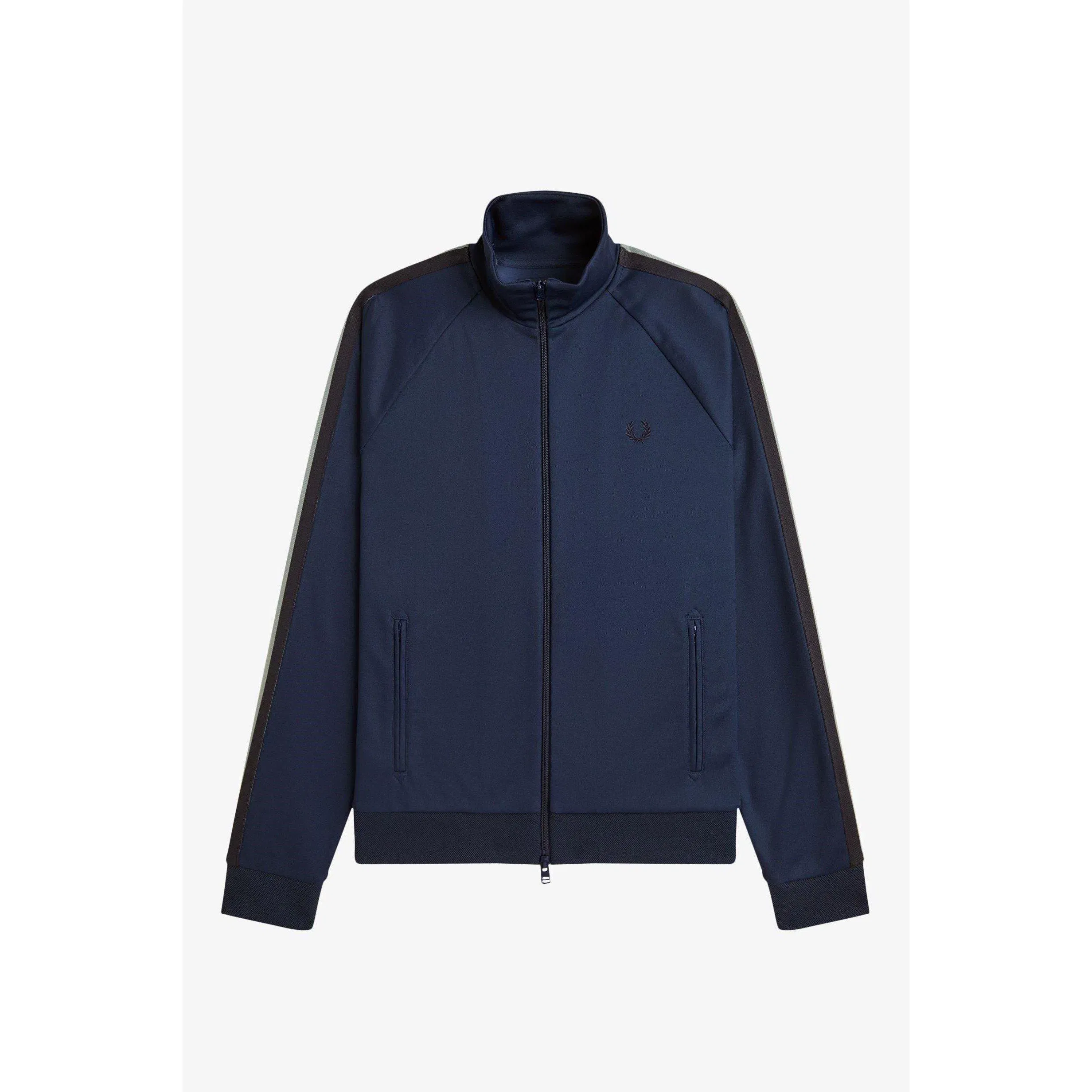 Full-Zip Athletic Fit Tracksuit Top