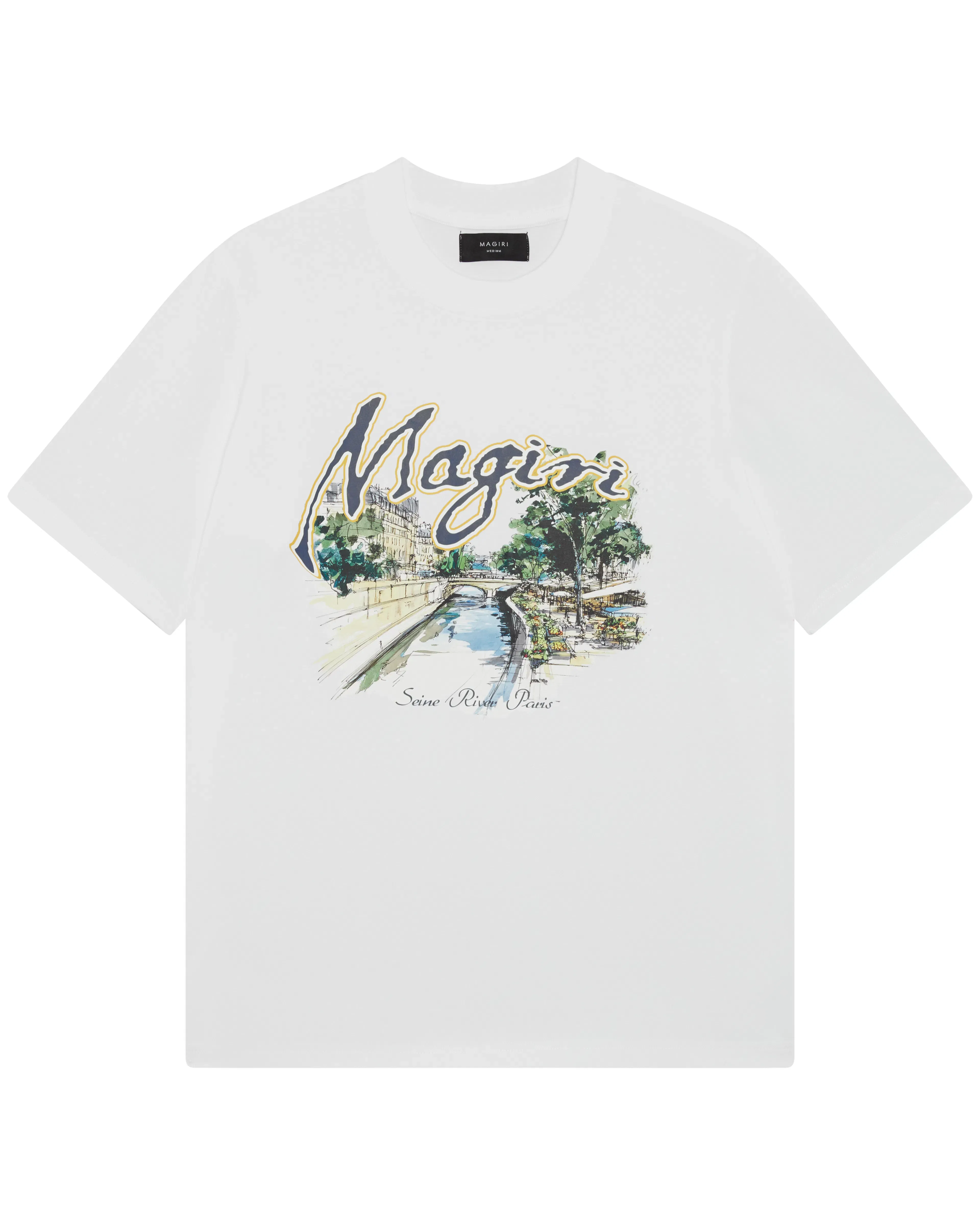 Magiri Seine River Printed T-Shirt in White