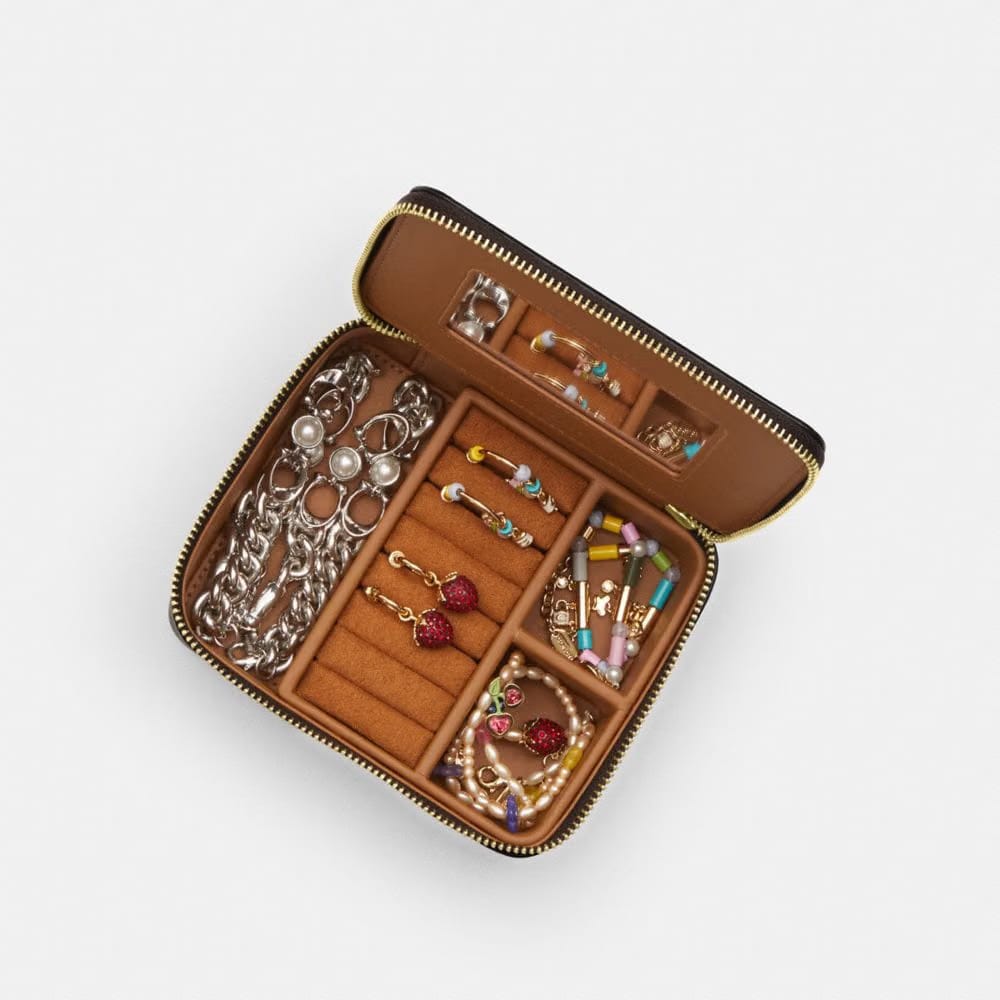 Large Jewelry Box In Signature Canvas