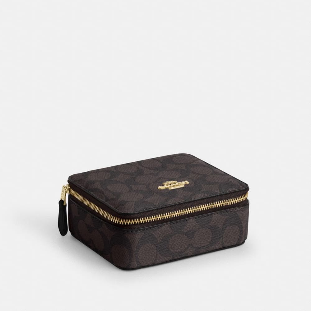 Large Jewelry Box In Signature Canvas
