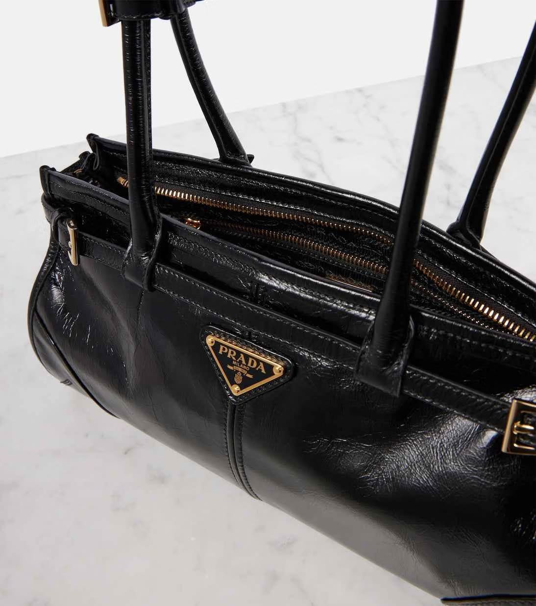 Prada Bonnie Medium leather shoulder bag