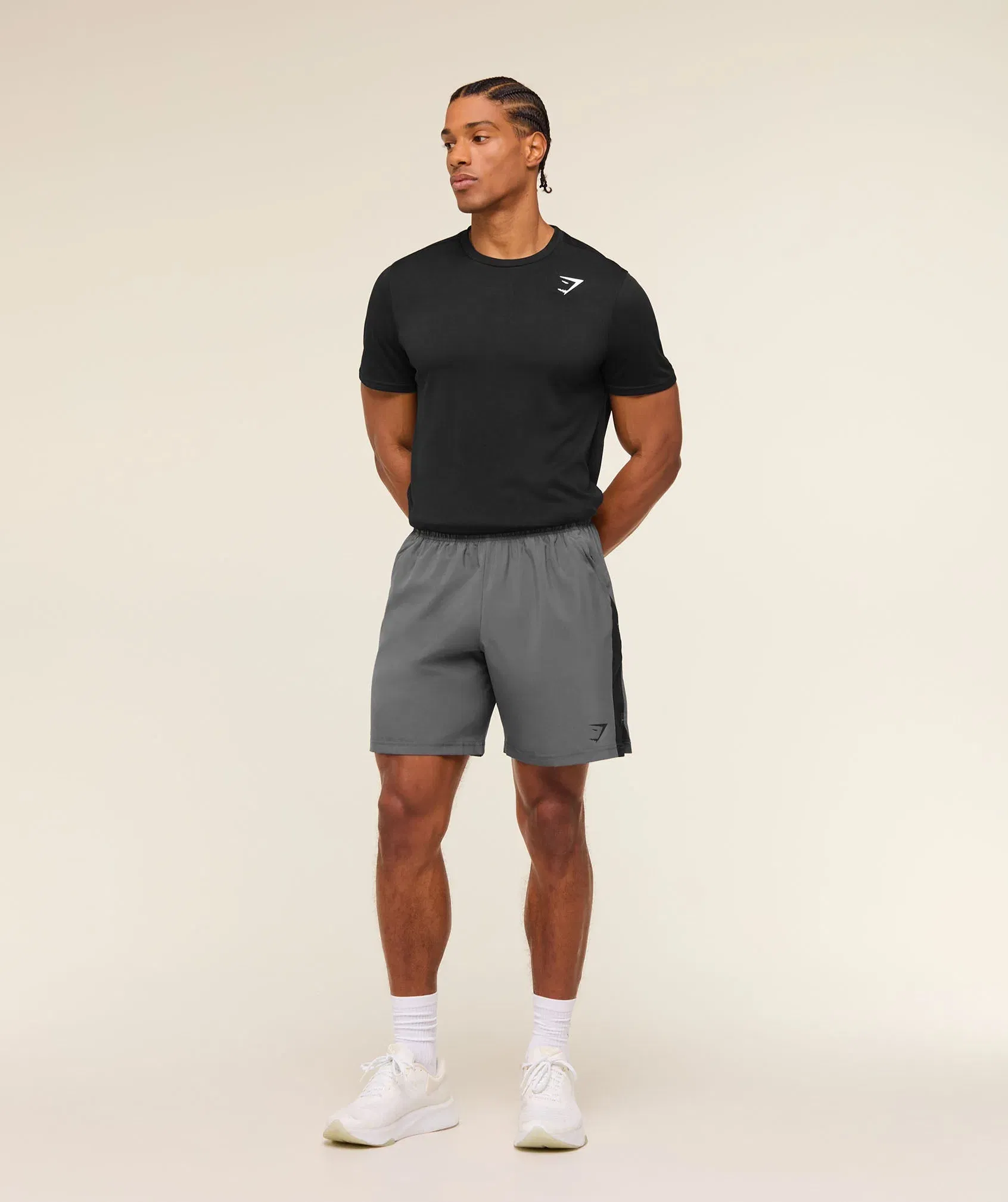 Gymshark Sport 7" Shorts - Dark Grey/Black