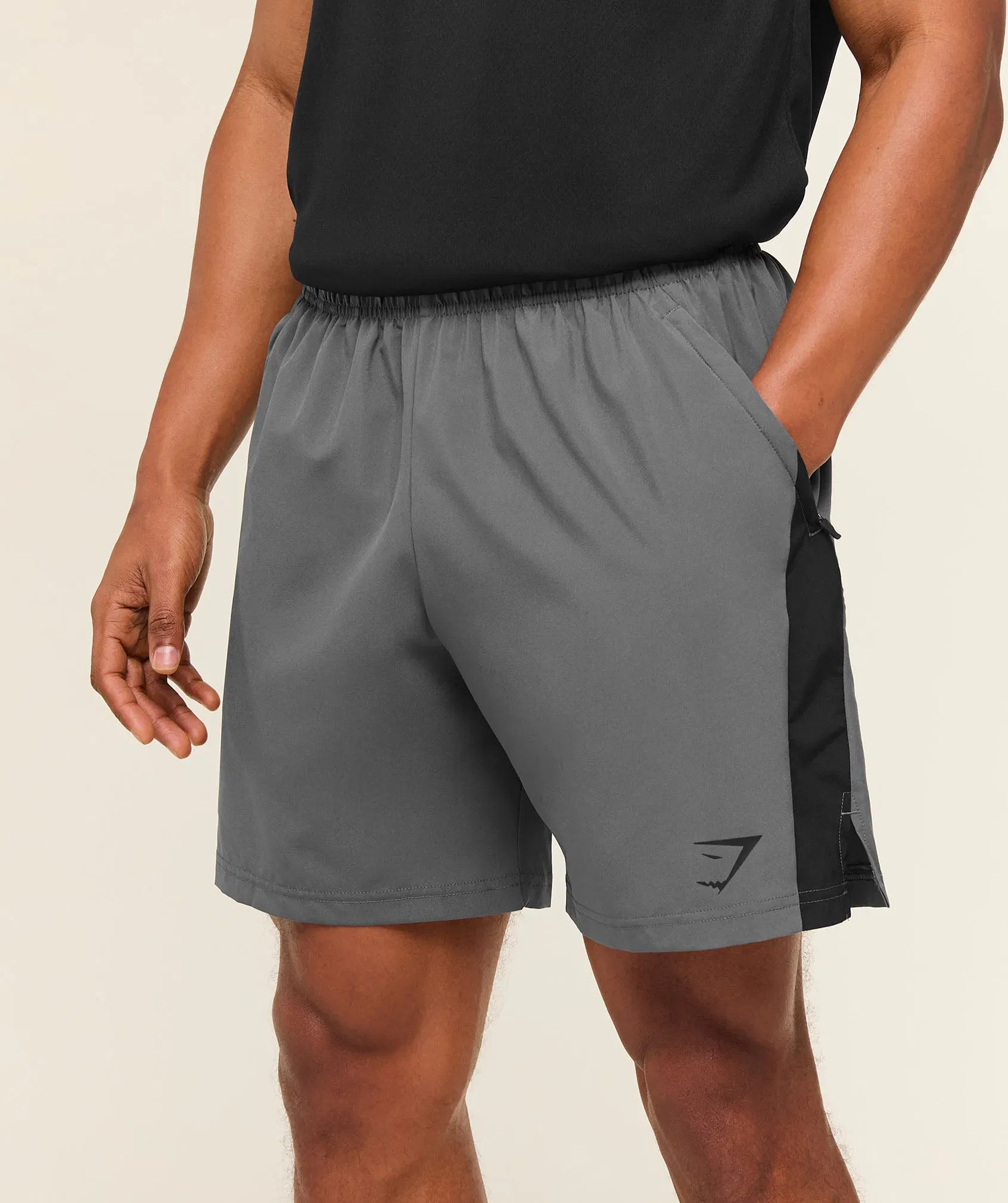 Gymshark Sport 7" Shorts - Dark Grey/Black