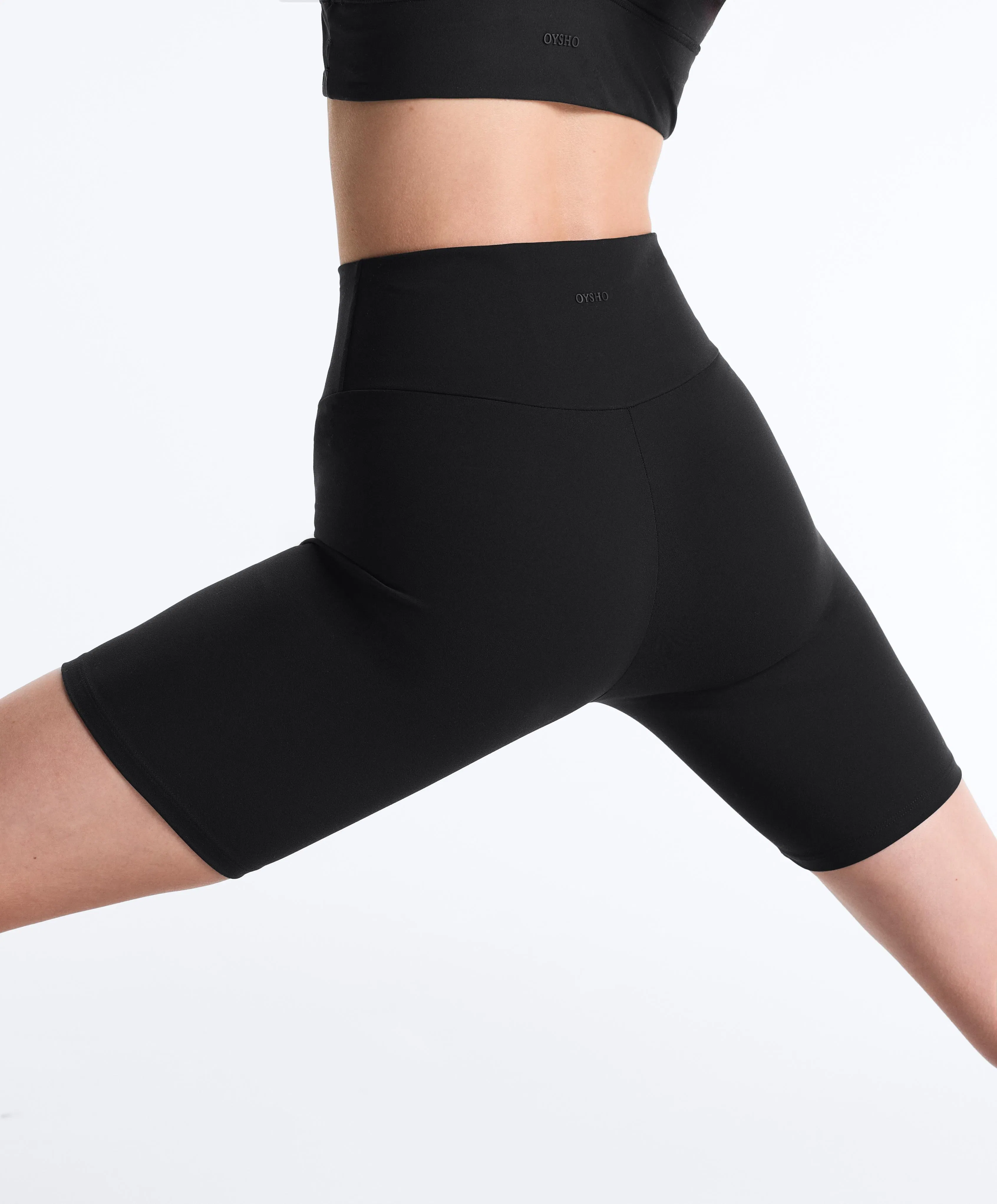 Comfortlux high-rise 20cm biker leggings