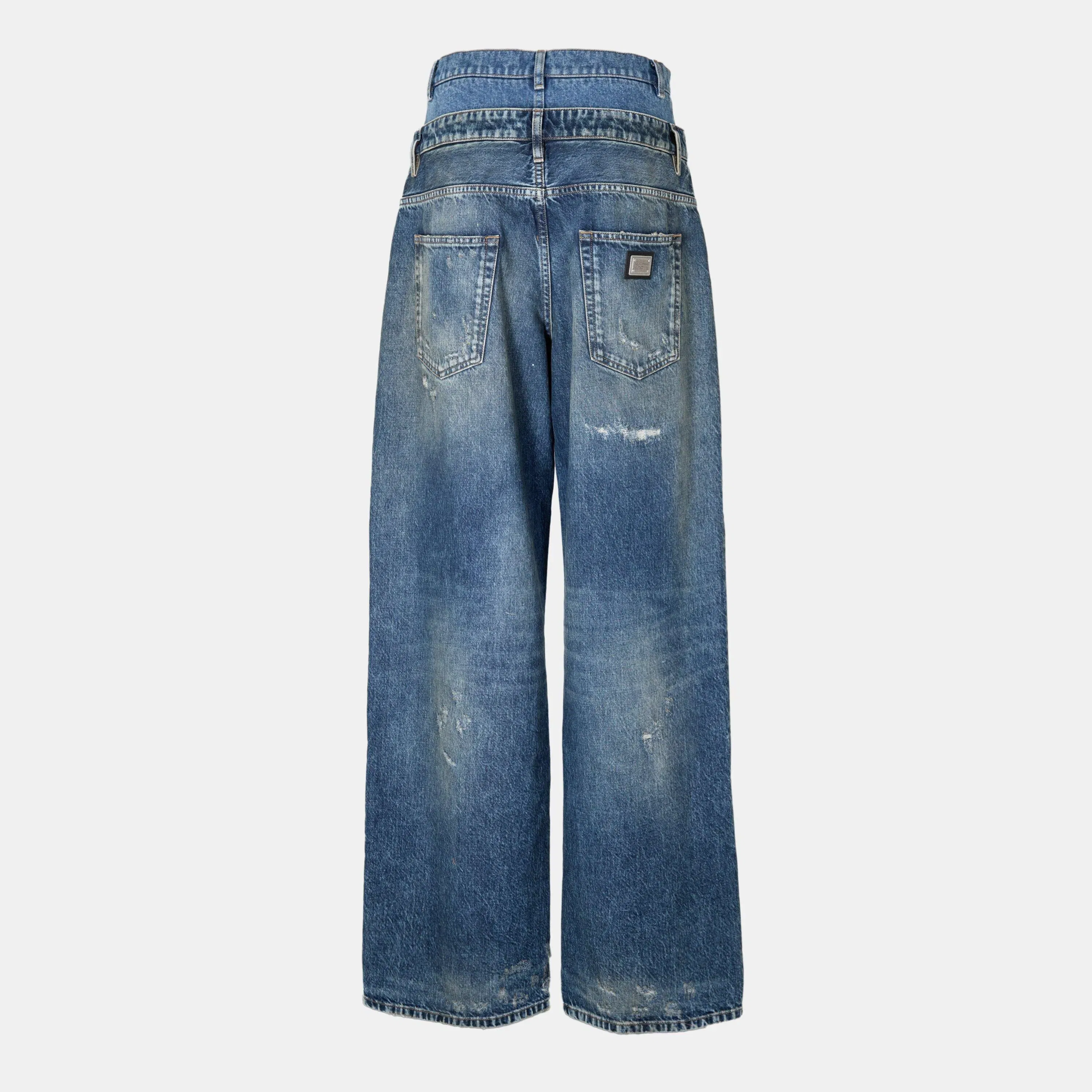 High-Rise Wide Leg Jeans