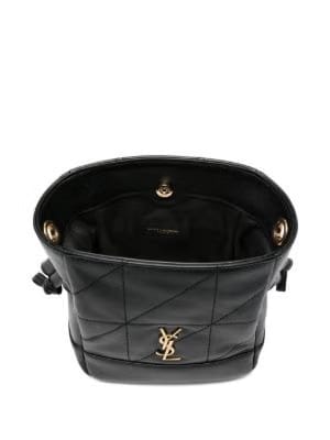 Saint Laurent Mini Jamie Quilted Logo Shoulder Bag