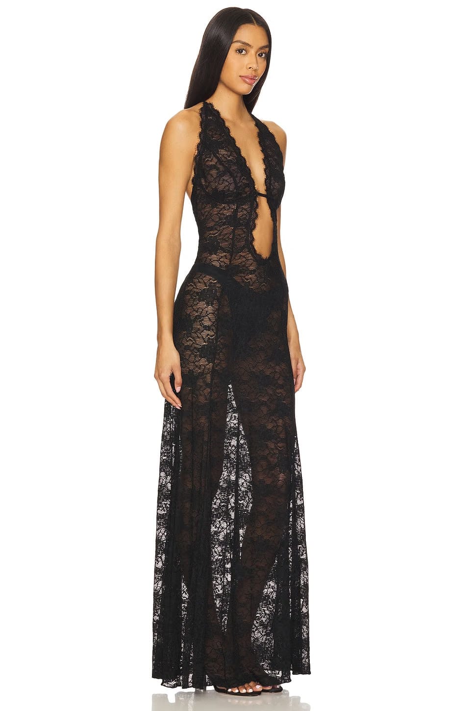 superdown Meelinah Maxi Dress in Black