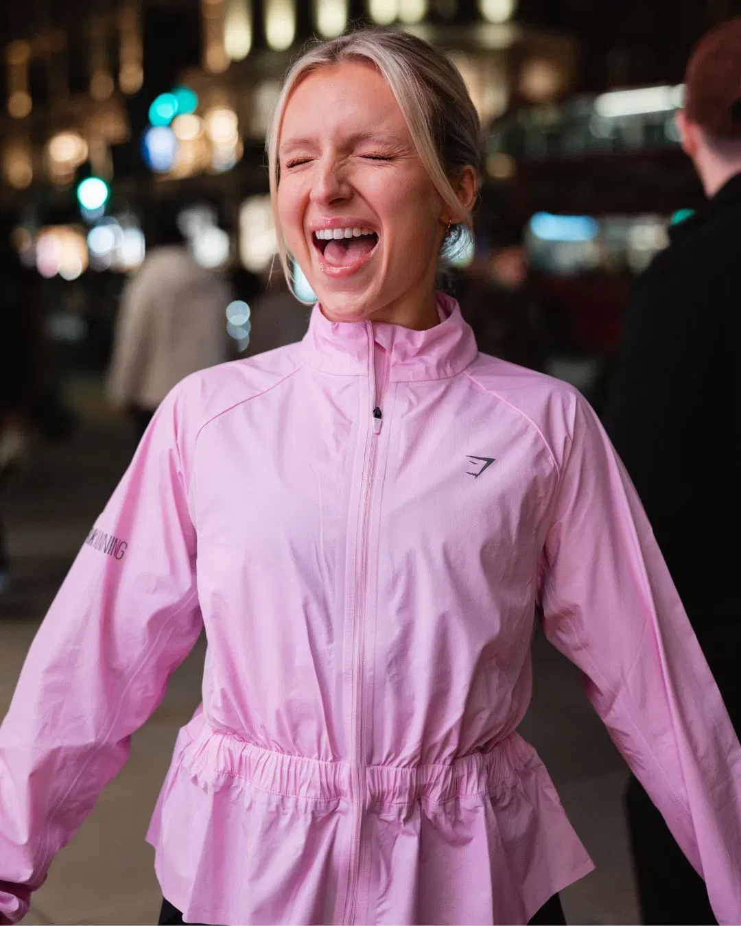 Gymshark Running Elite Windproof Jacket - Sour Pink