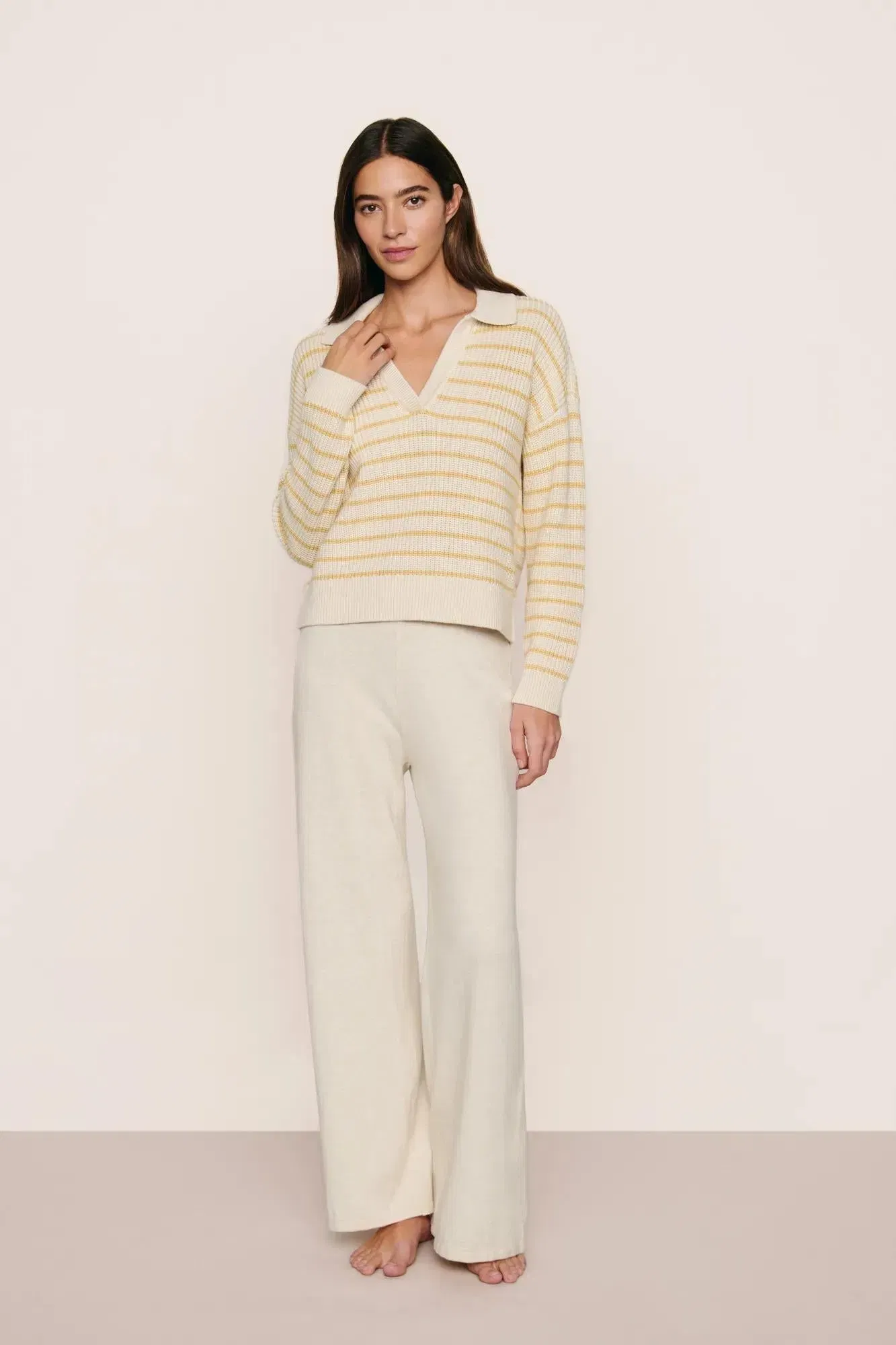 Coastal Cotton Sweater Polo