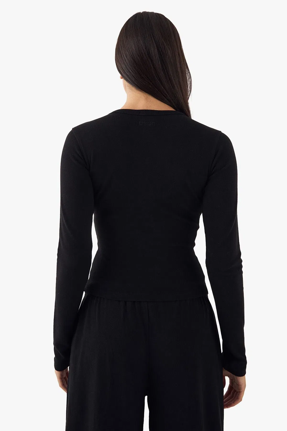DSGN Studio Embroidered Long Sleeve Top