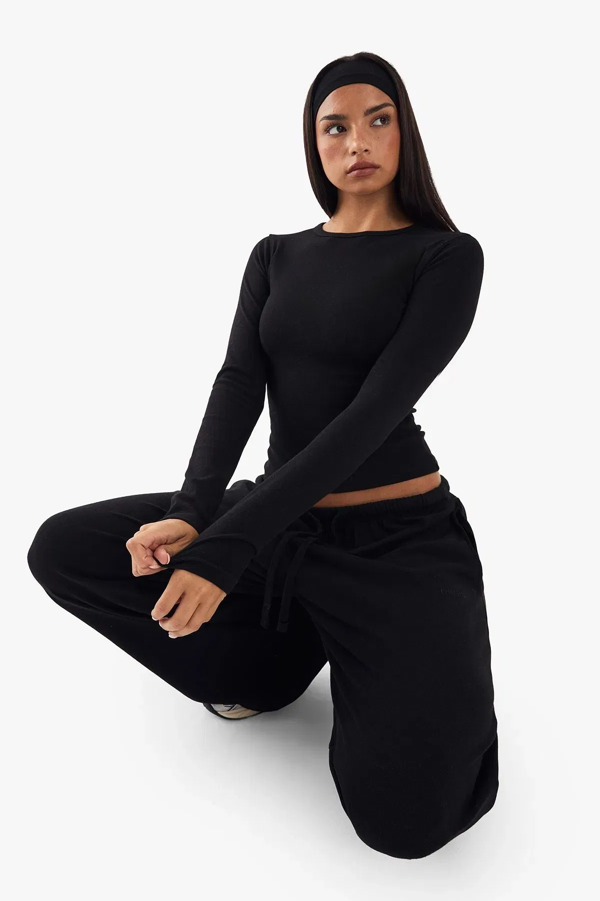 DSGN Studio Embroidered Long Sleeve Top