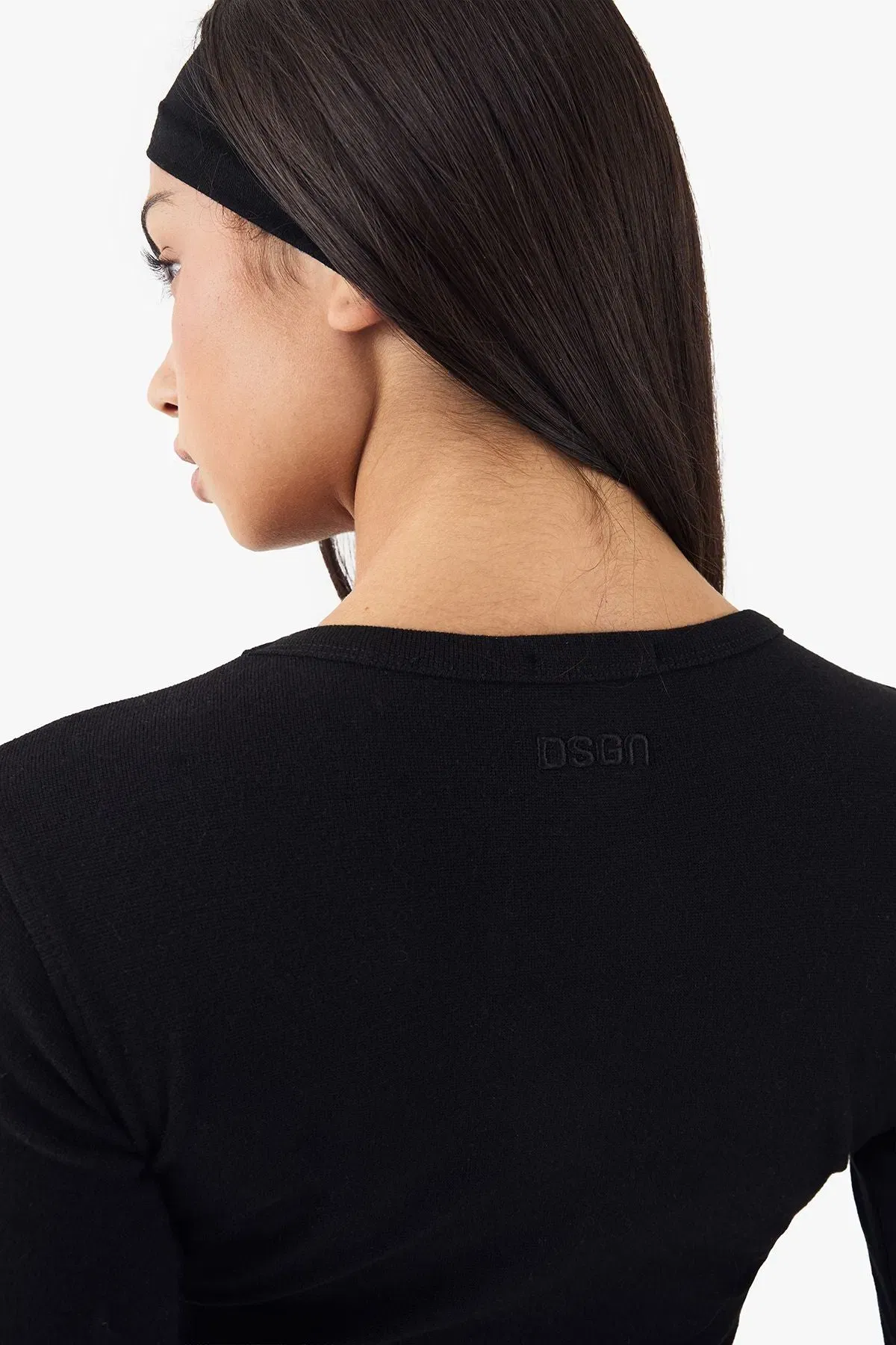 DSGN Studio Embroidered Long Sleeve Top
