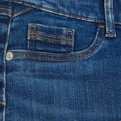 Petite Blue Sculpt Skinny Jeans