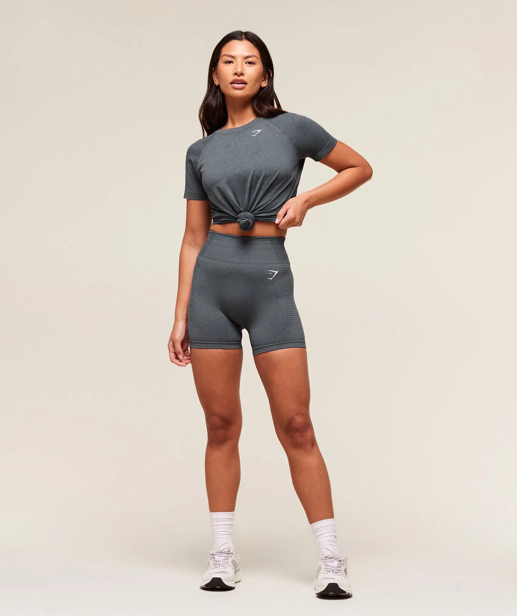 Gymshark Vital Light T-Shirt - Strong Grey/ Marl