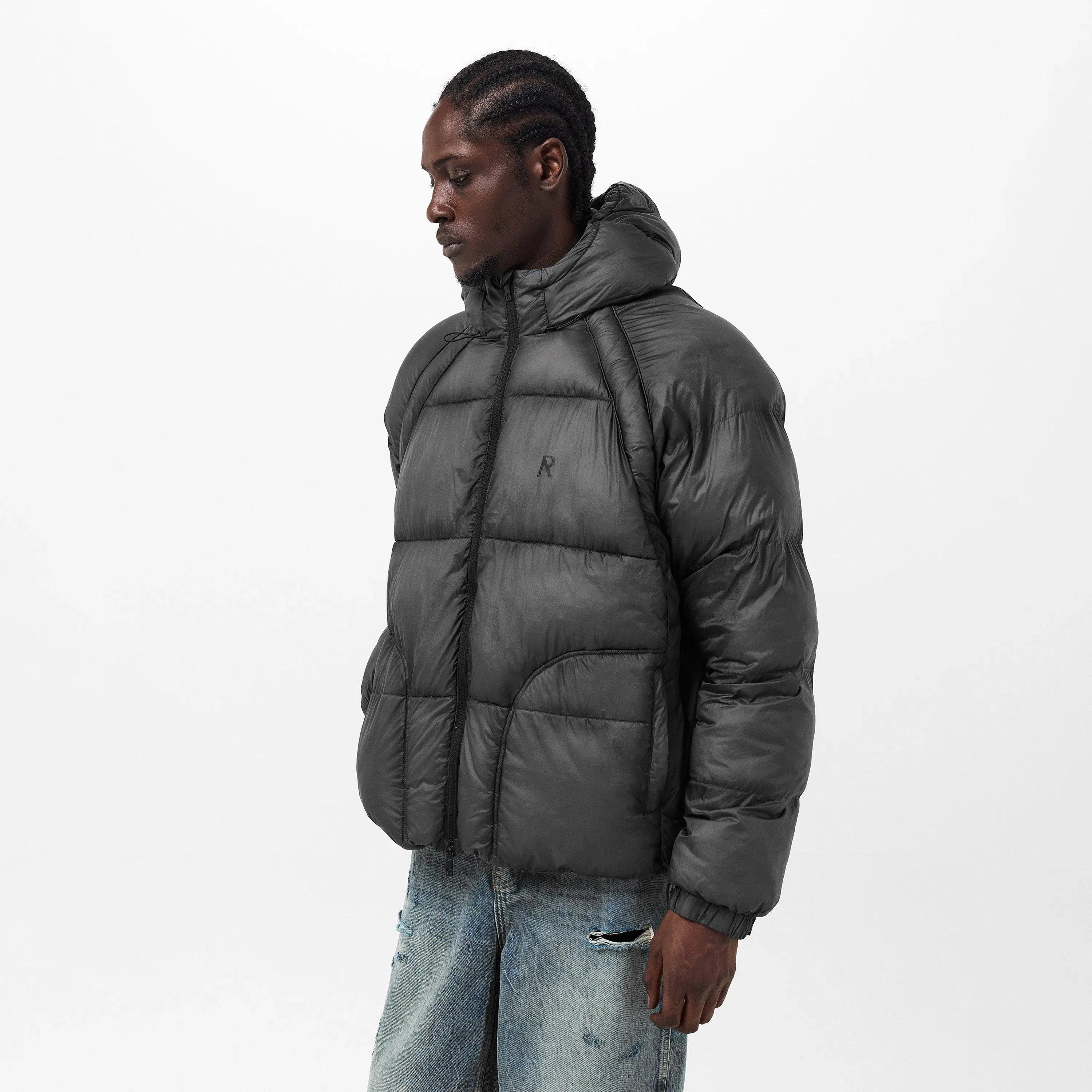 Translucent Medium Puffer Jacket