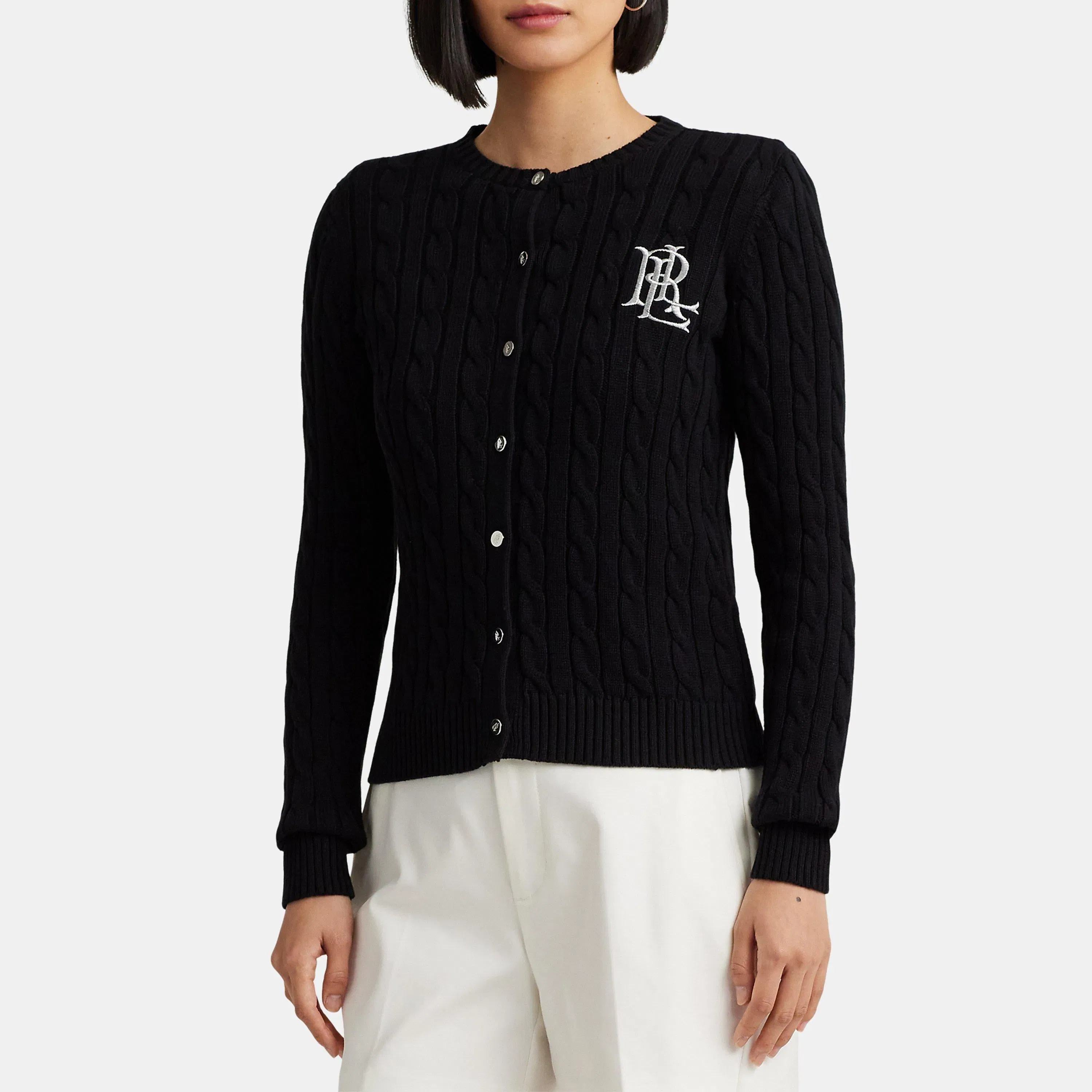 Cable-Knit Cardigan