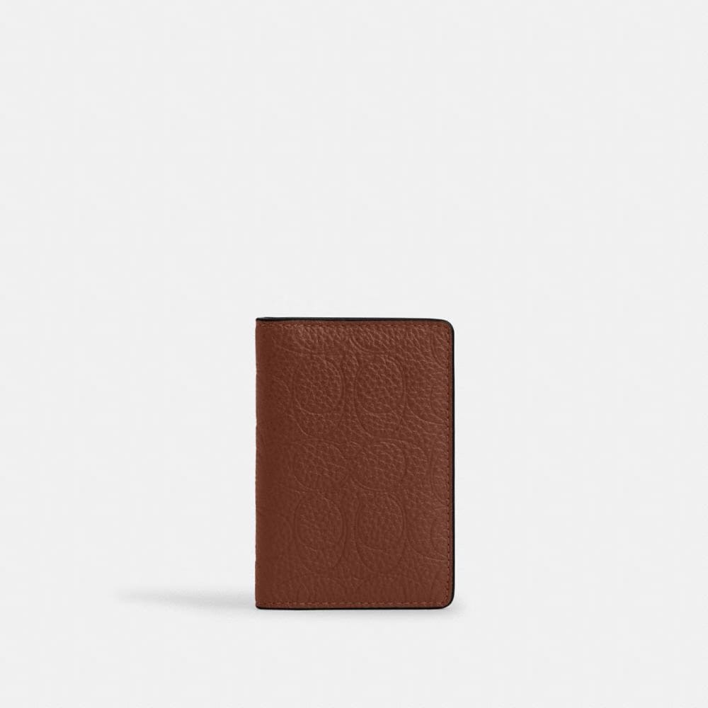 Id Card Wallet In Signature Leather