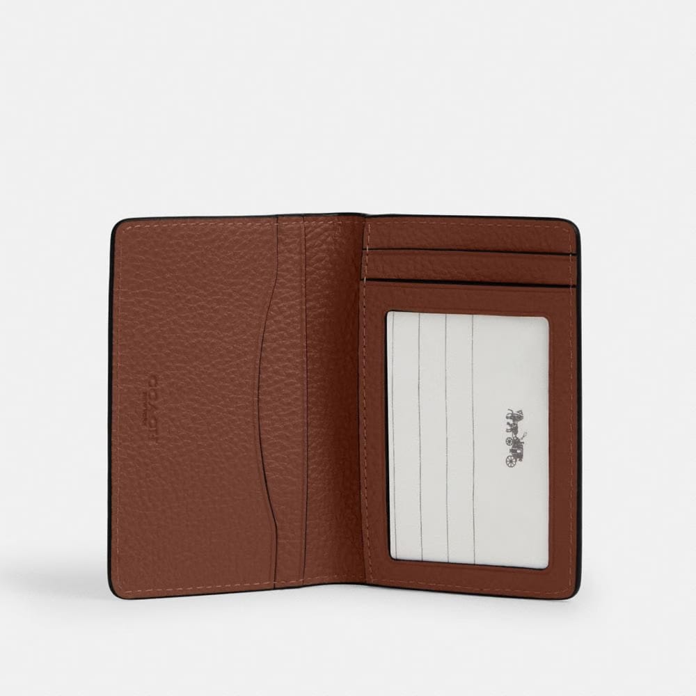 Id Card Wallet In Signature Leather