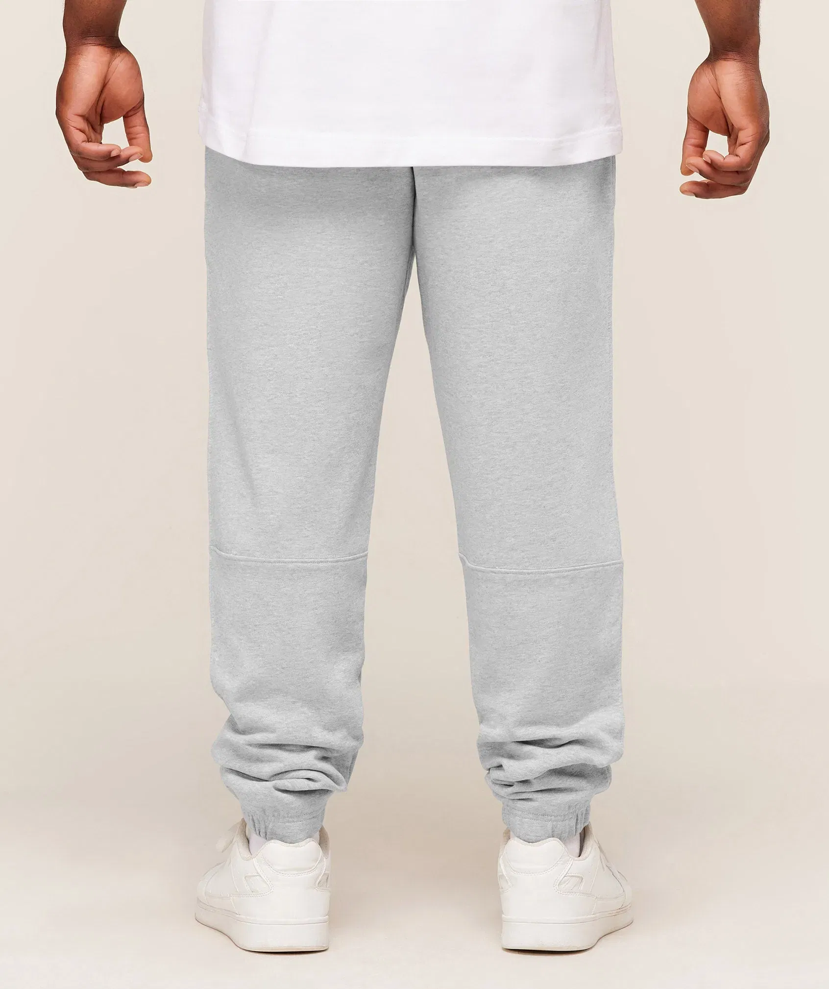 Gymshark Olde English Joggers - Soft Grey Marl