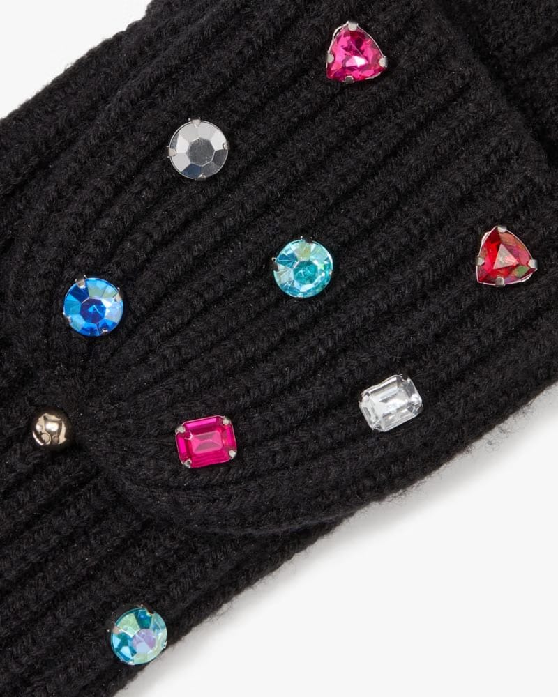 Embellished Pop Top Mitten