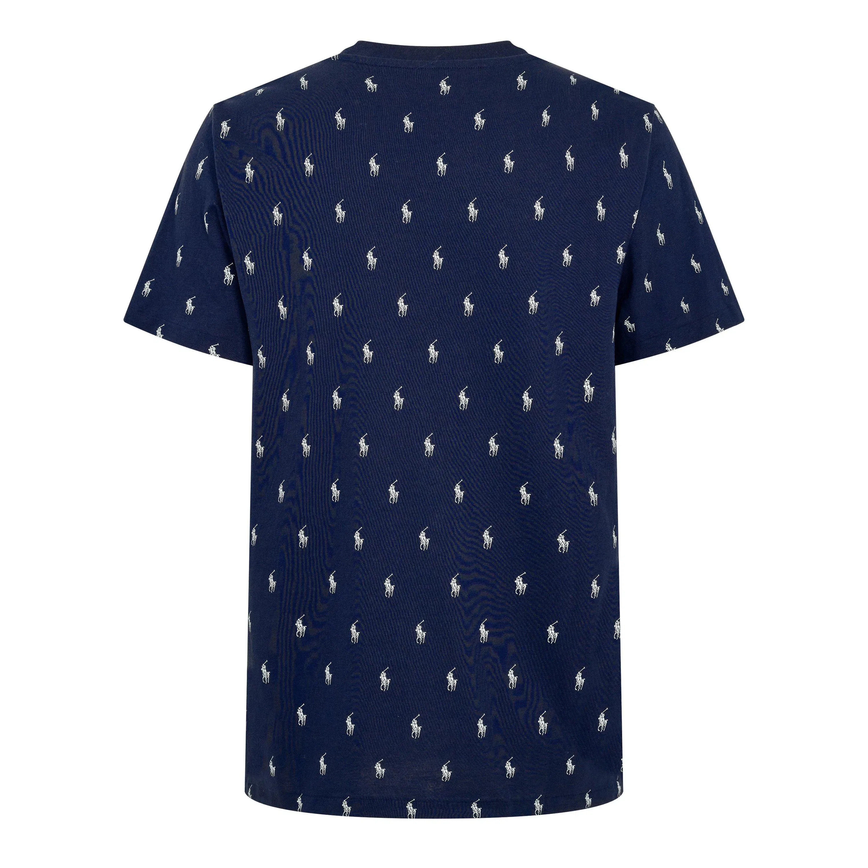 All Over Pony Cotton Short Sleeve T-Shirt
